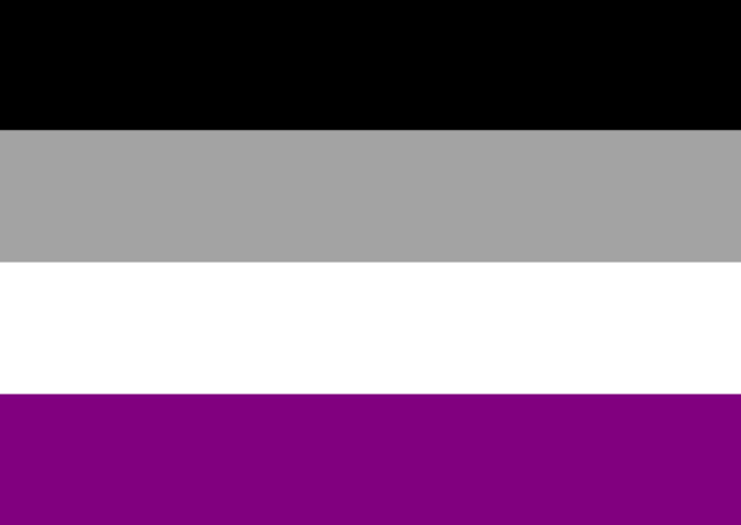 Asexual Pride flag.