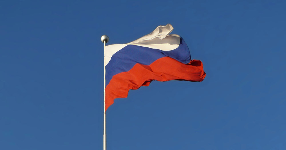 Russian flag.