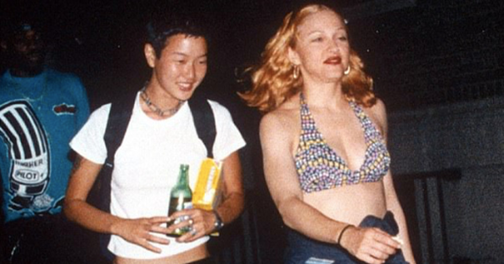 Jenny shimizu and Madonna together in 1993