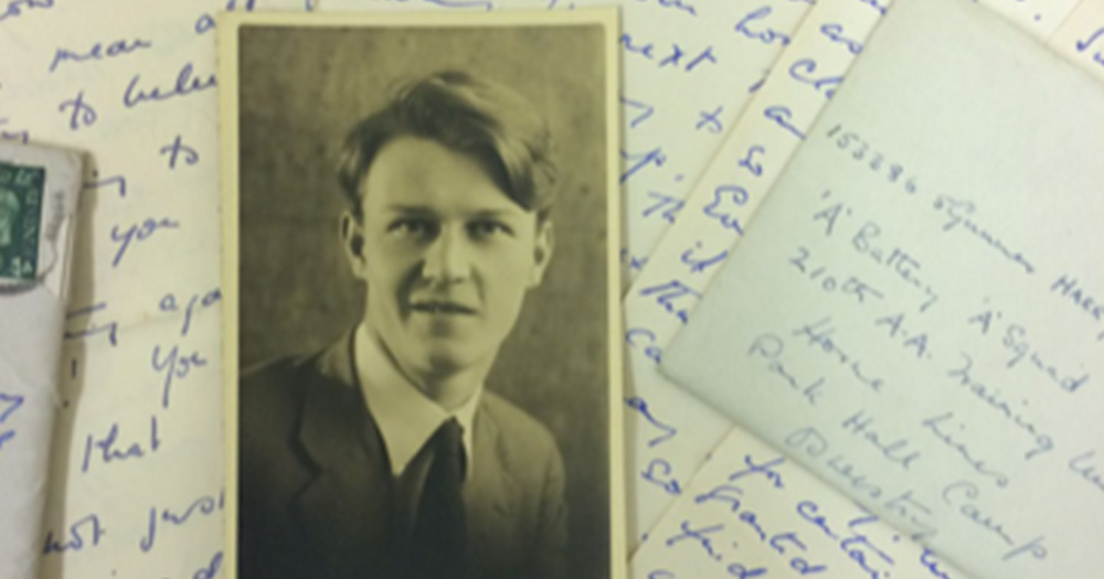 Gilbert and some of the queer love letters he kept