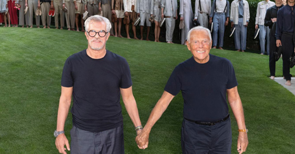 Giorgio Armani has opened up about his sexuality for the first time.