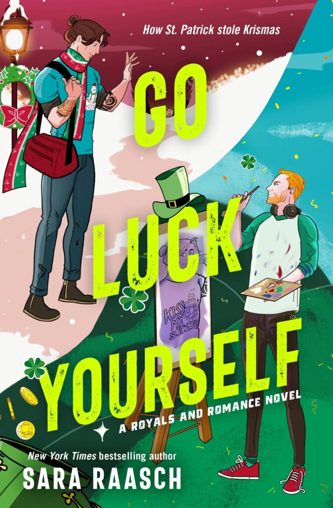 The cover for Go Luck Yourself - an upcoming holiday romance novel.