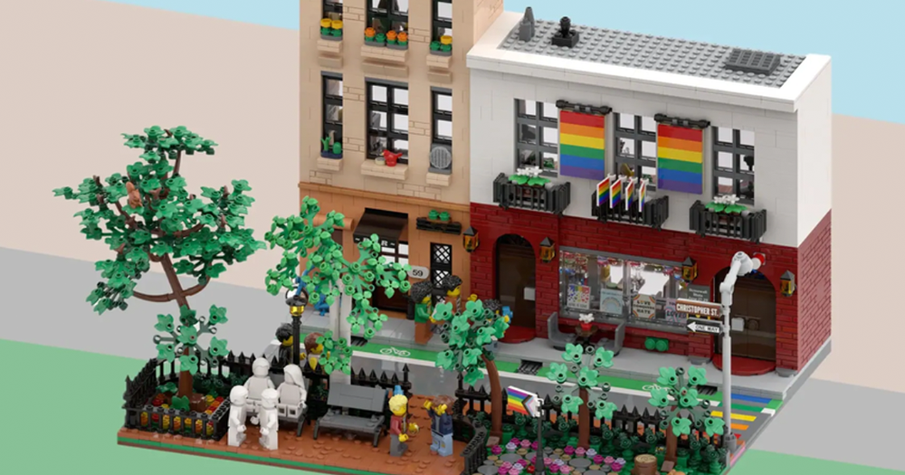 A stunning new LEGO set currently running in the LEGO ideas competition pays tribute to the Stonewall National Monument in New York City, a site that marks the birthplace of the modern LGBTQ+ rights movement