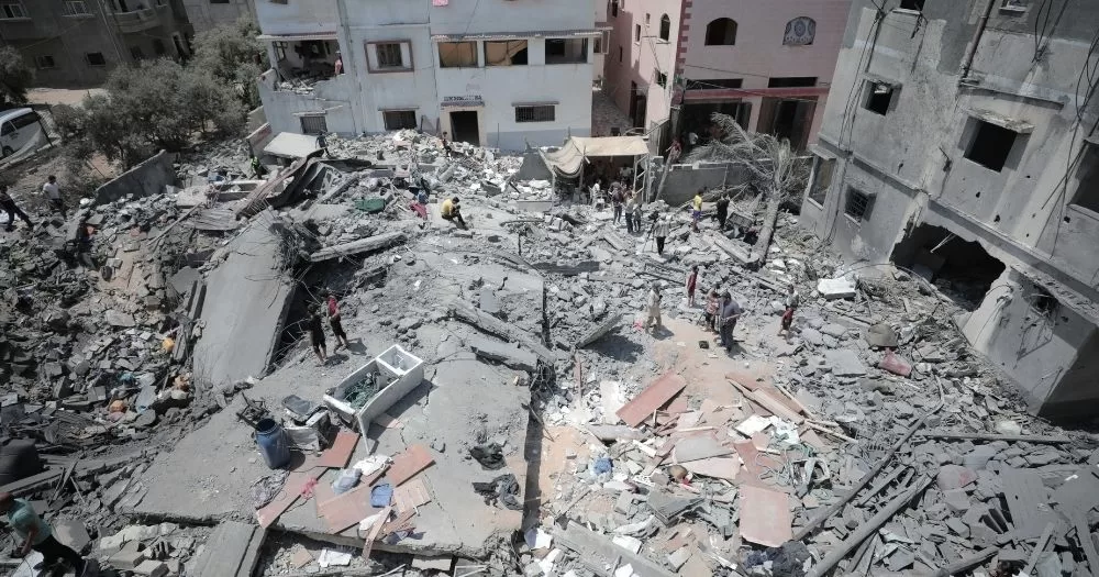 Destruction in Gaza