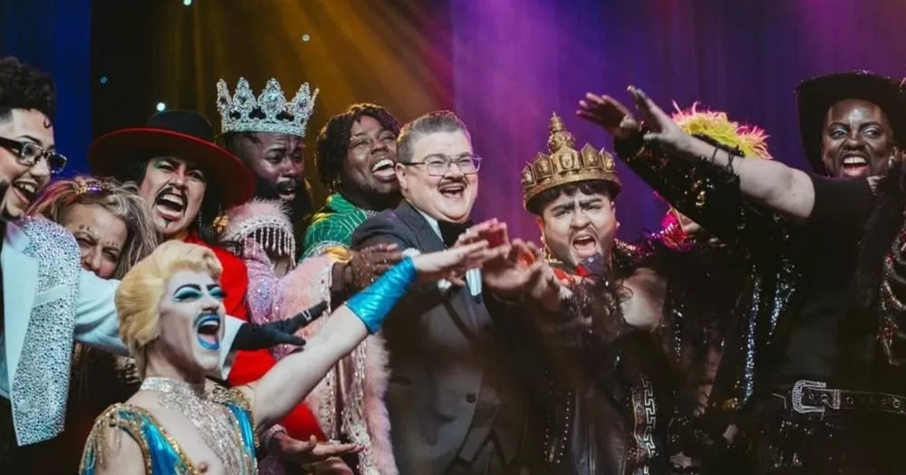 King of Drag Drag Queens on stage.